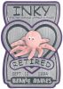 TY Beanie Babies BBOC Card - Series 3 Retired (SILVER) - INKY the Tan Octopus without Mouth (Mint)