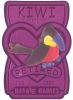 TY Beanie Babies BBOC Card - Series 3 Retired (MAGENTA) - KIWI the Toucan (Mint)