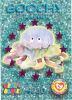 TY Beanie Babies BBOC Card - Series 3 Wild (MAGENTA) - GOOCHY the Ty-Dye Jellyfish (Mint)