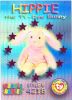 TY Beanie Babies BBOC Card - Series 3 Wild (MAGENTA) - HIPPIE the Ty-Dye Bunny (Mint)