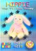 TY Beanie Babies BBOC Card - Series 3 Wild (TEAL) - HIPPIE the Ty-Dye Bunny (Mint)