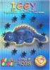 TY Beanie Babies BBOC Card - Series 3 Wild (TEAL) - IGGY the Ty-Dye Iguana with Spine (Mint)