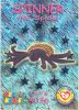 TY Beanie Babies BBOC Card - Series 3 Wild (TEAL) - SPINNER the Spider (Mint)