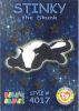 TY Beanie Babies BBOC Card - Series 3 Wild (GOLD) - STINKY the Skunk (Mint)