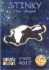 TY Beanie Babies BBOC Card - Series 3 Wild (SILVER) - STINKY the Skunk (Mint)