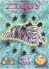 TY Beanie Babies BBOC Card - Series 3 Wild (GOLD) - ZIGGY the Zebra (Mint)