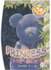 TY Beanie Babies BBOC Card - Series 4 - Beanie/Buddy Left (ORANGE) - PRINCESS the Bear (Mint)