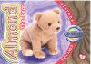 TY Beanie Babies BBOC Card - Series 4 Birthday (GOLD) - ALMOND the Bear (Mint)