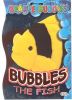 TY Beanie Babies BBOC Card - Series 4 - Beanie/Buddy Right (ORANGE) - BUBBLES the Fish (Mint)