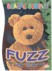 TY Beanie Babies BBOC Card - Series 4 - Beanie/Buddy Right (PURPLE) - FUZZ the Bear (Mint)