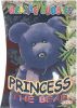 TY Beanie Babies BBOC Card - Series 4 - Beanie/Buddy Right (SILVER) - PRINCESS the Bear (Mint)