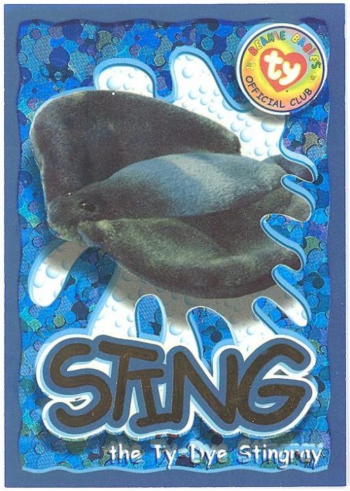 Stingray best sale beanie baby