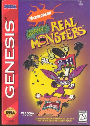 Sega Genesis Game ahh Real Monsters Sell2bbnovelties Com Sell Ty Beanie Babies Action Figures Barbies Cards Toys Selling Online