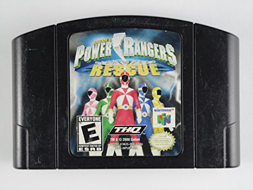 power rangers lightspeed rescue nintendo 64