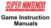 Super Nintendo SNES - Game instruction Manuals (any title)