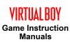 Nintendo Virtual Boy - Game instruction Manuals (any title)