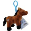 Webkinz Virtual Pet Plush - Kinz Klip - BROWN ARABIAN HORSE (4 inch) (Mint - Unused Code)