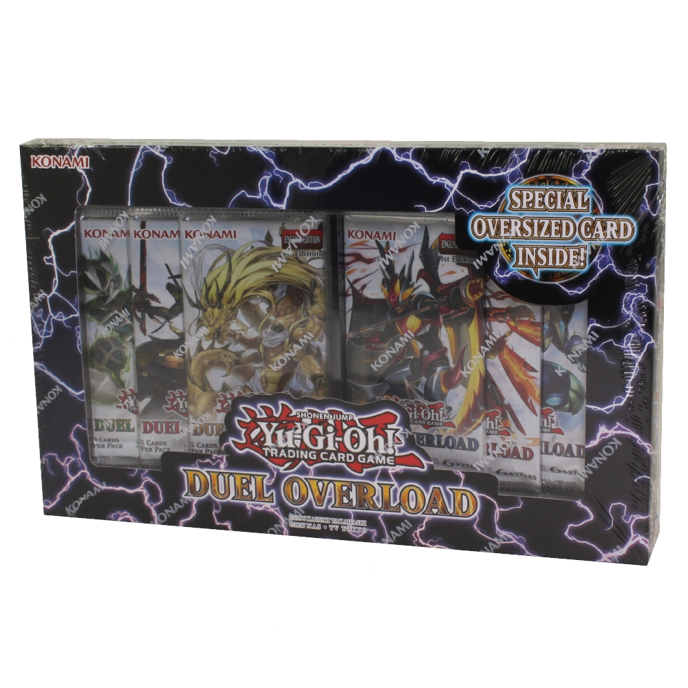 Yu-Gi-Oh Cards - DUEL OVERLOAD BOX (6 Packs & 1 Oversize Foil) (New ...