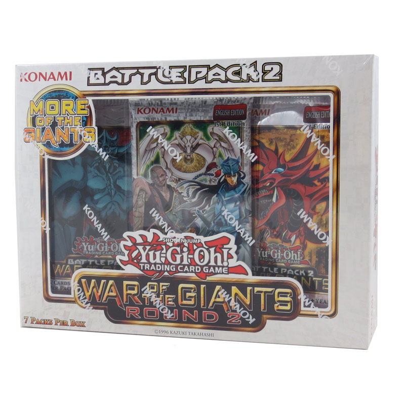 Yu-gi-oh Cards - Battle Pack 2 War Of The Giants: Round 2 - Box (6 