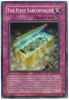 Yu-Gi-Oh Card - AST-101 - THE FIRST SARCOPHAGUS (super rare holo) (Mint)