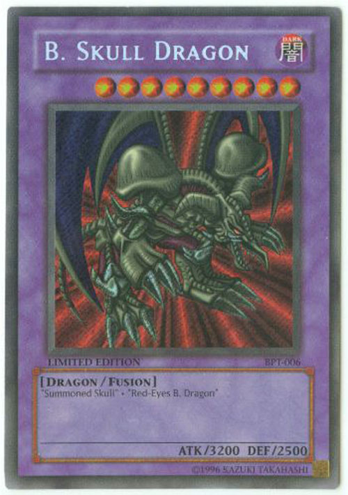 B Skull Dragon BPT-006 Yugioh Card PL The Hottest Design Official ...