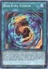 Yu-Gi-Oh Card - CORE-EN059 - RED-EYES FUSION (super rare holo) (Mint)