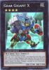 Yu-Gi-Oh Card - CT10-EN017 - GEAR GIGANT X (super rare holo) (Mint)