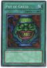 Yu-Gi-Oh Card - DB1-EN134 - POT OF GREED (super rare holo) (Mint)