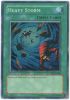 Yu-Gi-Oh Card - DB2-EN084 - HEAVY STORM (super rare holo) (Mint)