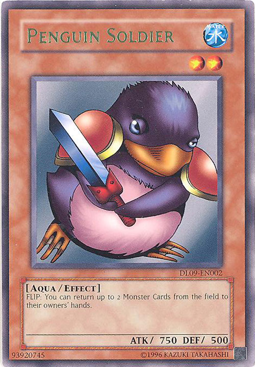 Yu Gi Oh Card Dl09 En002 Penguin Soldier Rare Mint