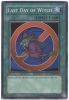 Yu-Gi-Oh Card - DL9-EN001 - LAST DAY OF WITCH (super rare holo) (Mint)