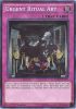 Yu-Gi-Oh Card - DOCS-EN078 - URGENT RITUAL ART (secret rare holo) (Mint)