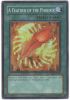 Yu-Gi-Oh Card - DR3-EN157 - A FEATHER OF THE PHOENIX (super rare holo) (Mint)