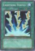 Yu-Gi-Oh Card - DR3-EN160 - LIGHTNING VORTEX (super rare holo) (Mint)