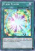 Yu-Gi-Oh Card - DRLG-EN016 - FLASH FUSION (super rare holo) (Mint)