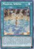 Yu-Gi-Oh Card - DUEA-EN065 - MAGICAL SPRING (secret rare holo)