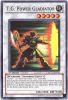 Yu-Gi-Oh Card - EXVC-EN041 - T.G. POWER GLADIATOR (super rare holo) (Mint)