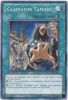 Yu-Gi-Oh Card - EXVC-EN087 - GLADIATOR TAMING  (secret rare holo) (Mint)