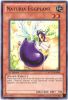 Yu-Gi-Oh Card - EXVC-EN098 - NATURIA EGGPLANT (super rare holo) (Mint)