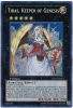 Yu-Gi-Oh Card - GENF-EN044 - TIRAS, KEEPER OF GENESIS  (secret rare holo) (Mint)