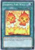 Yu-Gi-Oh Card - HA05-EN027 - SEARING FIRE WALL (super rare holo) (Mint)