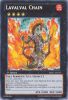 Yu-Gi-Oh Card - HA07-EN019 - LAVALVAL CHAIN (secret rare holo) (Mint)