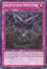 Yu-Gi-Oh Card - HA07-EN030 - INFESTATION INFECTION (secret rare holo) (Mint)