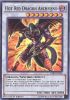 Yu-Gi-Oh Card - HSRD-EN040 - HOT RED DRAGON ARCHFIEND (super rare holo) (Mint)