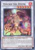 Yu-Gi-Oh Card - JUMP-EN066 - VULCAN THE DIVINE (ultra rare holo) (Mint)