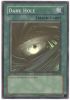 Yu-Gi-Oh Card - LOB-052 - DARK HOLE (super rare holo) *1st Edition*