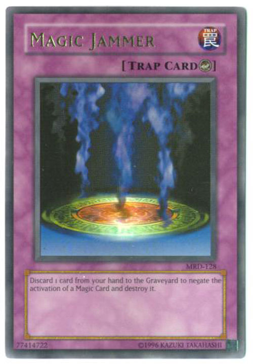 Yu-Gi-Oh Card - MRD-128 - MAGIC JAMMER (ultra rare holo) (Mint ...