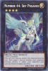 Yu-Gi-Oh Card - NUMH-EN028 - NUMBER 44: SKY PEGASUS (secret rare holo) (Mint)