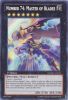 Yu-Gi-Oh Card - NUMH-EN032 - NUMBER 74: MASTER OF BLADES (secret rare holo) (Mint)