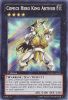 Yu-Gi-Oh Card - NUMH-EN041 - COMICS HERO KING ARTHUR (secret rare holo) (Mint)